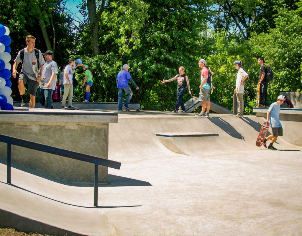 East Woods Skate Plaza